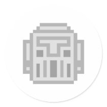 Pixel Robot stickers