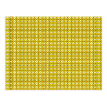 Pixelated Flower Pattern Postcard
