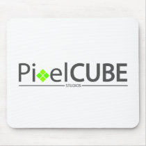 PixelCUBE Logo MousePad