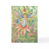 Pixie Blossom Flower Garden Fairy Card by robmolily Pixie Blossom Flower Garden Fairy Card