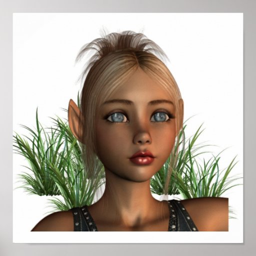Pixie Elf Poster