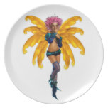 Pixie Fae Fairy Party Plate