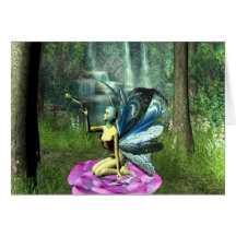 Pixie freeing a frog cards