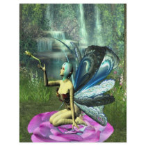 Pixie freeing a frog letterhead