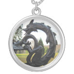 Pixie Globes - Iron Dragon Necklaces
