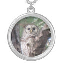 Pixie Globes - Owl necklace