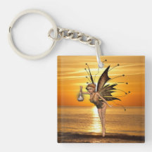 Pixie Lantern Acrylic Keychain