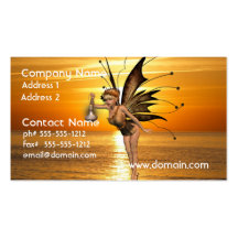 Pixie Lantern Business Cards