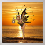 Pixie Lantern Poster