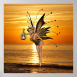 Pixie Lantern Poster