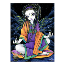 Pixie Stardust Celestial Hippie Fairy Poster