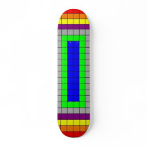 Pixle art skateboard by Douchebags Pixle art skateboard