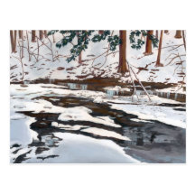 Pixley in Winter Post Card