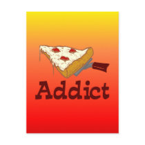 Pizza Addict Postcard