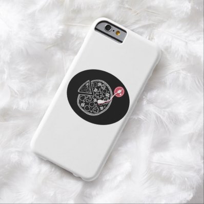 Pizza and Music iPhone Case