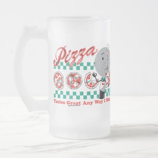 Pizza Any Way I Slice It Retro Mug (CUSTOMIZABLE)
