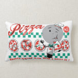 Pizza Any Way I Slice It Retro Pillow — LUMBAR