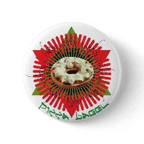 Pizza Bagel : Jewish Italian buttons by CityRoyalty Pizza Bagel : Jewish Italian buttons