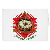 Pizza Bagel : Jewish Italian Card
