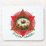 Pizza Bagel : Jewish Italian Mouse Pads