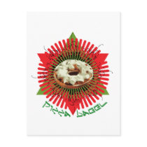 Pizza Bagel : Jewish Italian postcards by CityRoyalty Pizza Bagel : Jewish Italian postcards