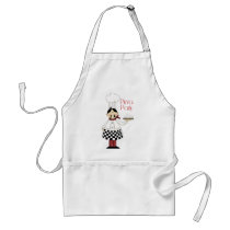 Pizza Birthday Party aprons