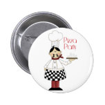 Pizza Birthday Party Pins