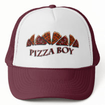 Pizza Boy Trucker Hats