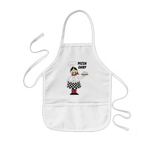 Pizza Chef Kids' Apron Zazzle