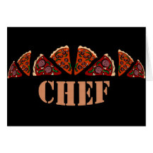 Pizza Chef Card