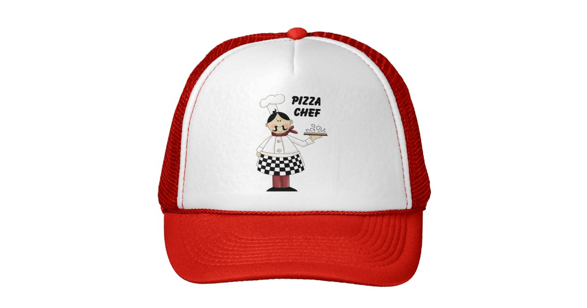 Pizza Chef Trucker Hat Zazzle
