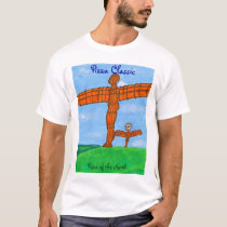 Pizza Classic Angel of the North t-shirts by classiccutie Pizza Classic Angel of the North t-shirts