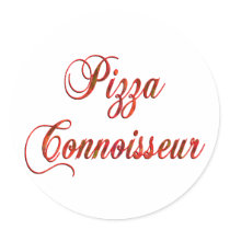 Pizza Connoisseur Stickers
