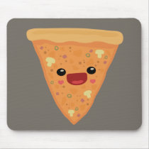 Pizza Cutie Mouse Pads