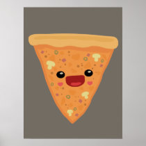 Pizza Cutie Print