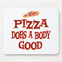Pizza Does Good Mousepad