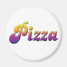 Pizza Fridge Magnets