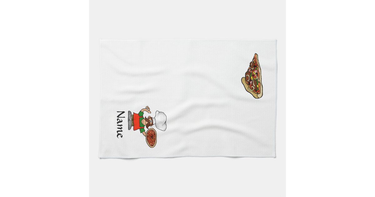Pizza Fun Kitchen Towels to Customize! Zazzle