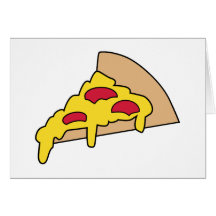 Pizza Greeting Card