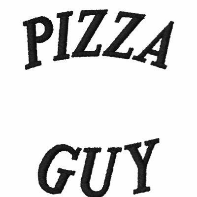 PIZZA GUY polo by SweetKitten by SweetKitten