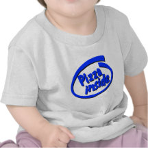 Pizza inside shirt