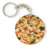 Pizza keychains