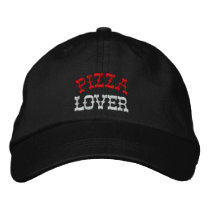 PIZZA LOVER embroidered hats