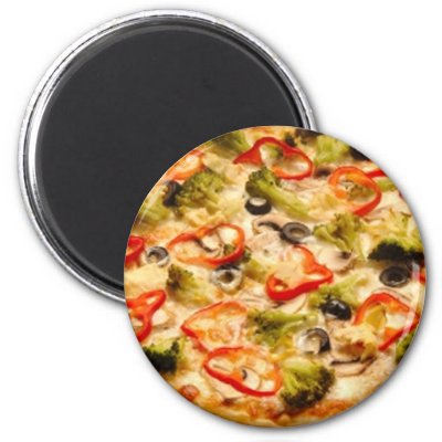 Pizza magnets