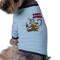 Pizza Monkey Party Animal pet clothing