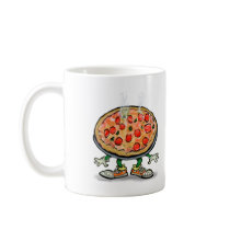 Pizza mugs by FunGraphix Pizza mugs