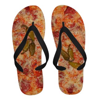 Pizza Novelty Sandals