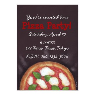 Pizza Party! Card