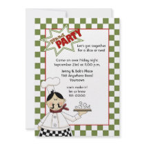 Pizza Party Invitation