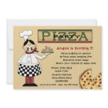 Pizza Party Invitation